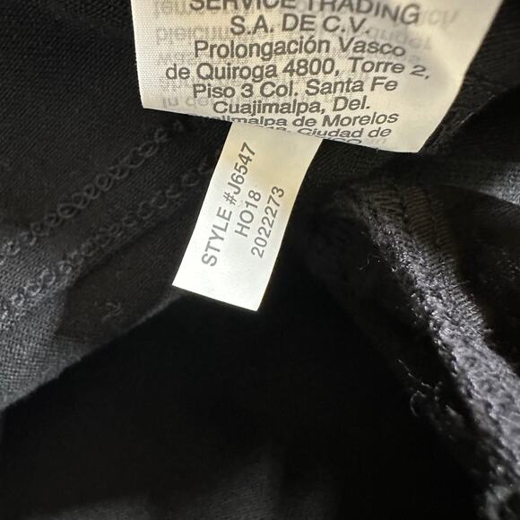 Madewell NWT 9" Mid Rise Skinny Jeans in Lunar Wash Black Size 32 Magic Pockets - Picture 9 of 12